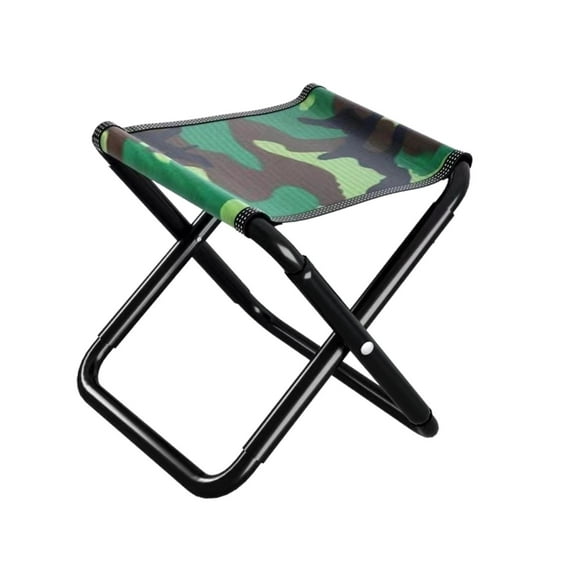 Camp Stool Garden Stool Outdoor Aluminum Alloy Ottoman Camping Chair Foot Stool 25x26x24cm