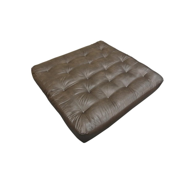 Plush Loveseat Mattress - 9 Inch Innerspring Futon - 54x54 Comfortable Folding Mattress