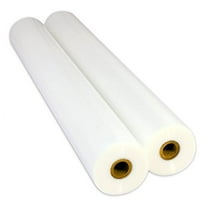 USI WrapSure Standard Thermal Laminating Film, 1" Core, 27"x250 Feet, 3 Mil, Clear Gloss, 2 Rolls
