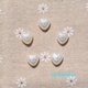 thumbnail image 1 of Cuentas sueltas de flores acrílicas de Color Beige, perlas lindas, espaciador de flores pequeñas, fabricación de joyas DIY, accesorios trenzados para pulseras, 1 of 4