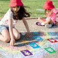 thumbnail image 5 of La Queenie 24 Pieces Stencils For Kids Large Drawing Stencils Chalk Stencils 8 Inches Washable Shape Template Stencils Kit For Kids Crafts Painting Drawing School Projects, 5 of 5