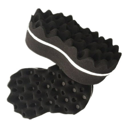 BRAYSON Barber Beauty 2 in 1 Double Sided (10 & 16 Mm) Twist Curl Sponge (Best Hair Products For Twist Outs)