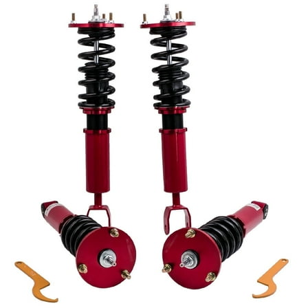 Maxpeedingrods Coilovers Suspension Kits for Toyota Supra 93-98 Shock Struts Height Adj .