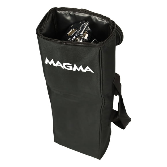 Magma Storage Bag CO10-296 Campfire Cookware; Zipper Closure; Black; Heavy Duty Nylon; Built-In Carrying Handles And Shoulder Strap