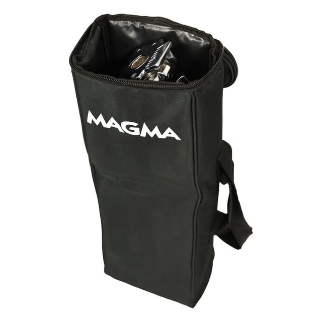 Magma Storage Bag CO10-296 Campfire Cookware; Zipper Closure; Black; Heavy Duty Nylon; Built-In Carrying Handles And Shoulder Strap