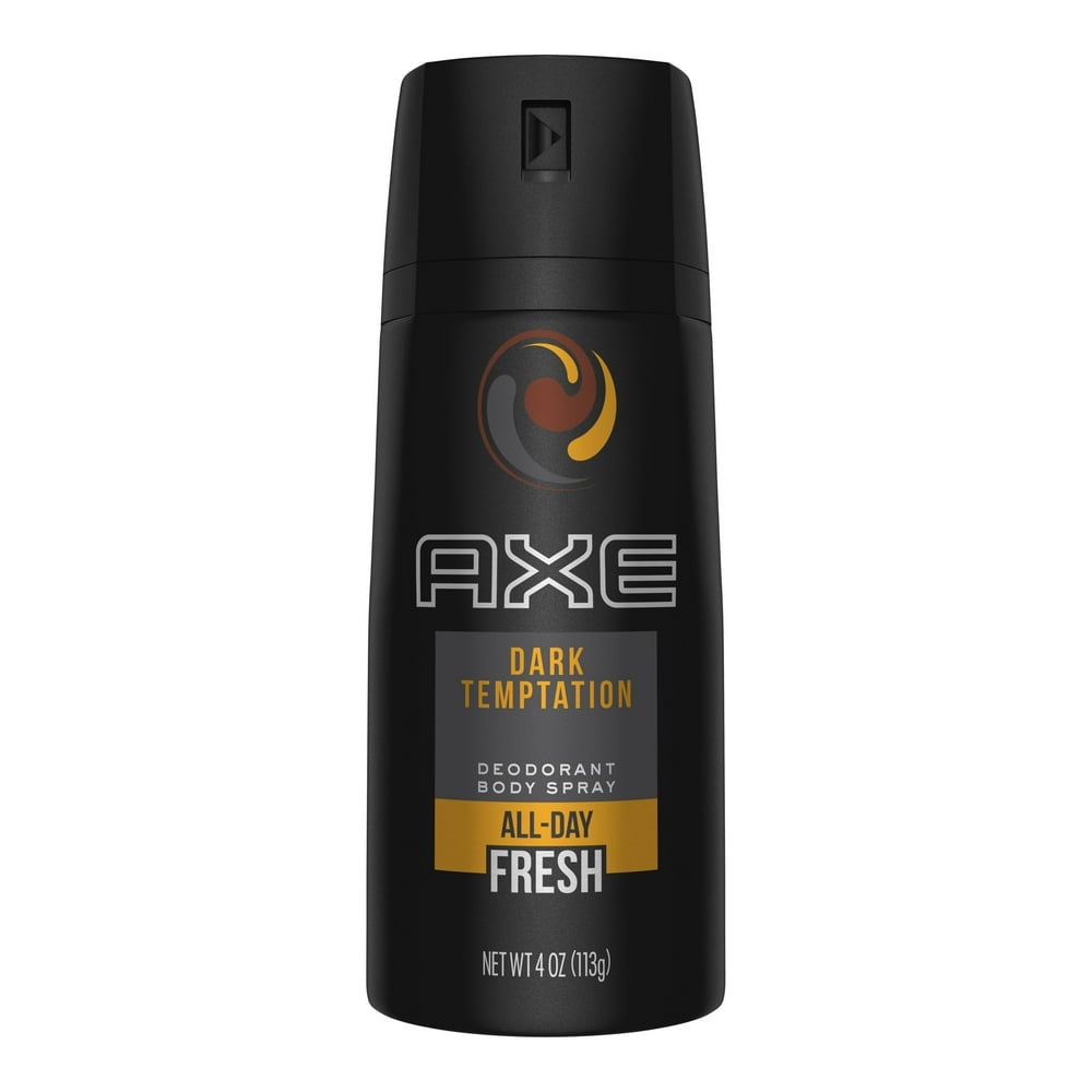 Axe Dark Temptation Body Spray for Men, 4 Oz - Walmart.com - Walmart.com