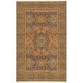thumbnail image 1 of Unique Loom Austin Geometric Area Rug 5' x 8' Rectangular Navy Blue/Tan, 1 of 1