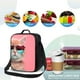 thumbnail image 4 of Disketp Cool Cat Pink Sunglasses Bolsa Térmica Estampada para Almuerzo, Lonchera para Hombres y Mujeres Adultos, 4 of 7