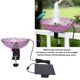 thumbnail image 3 of Fuente De De Pájaros Montados En La Cubierta, Comedero Para Pájaros Burbujeantes De De Pájaro Solar Con Abrazadera Ajustable, Vida Silvestre, Comedero Para Aves,, 3 of 7