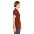thumbnail image 3 of BELLA + CANVAS Men’s Jersey Tee, 100 Cotton, Short Sleeve Crew T-Shirt, Rust, Sizes S-4XL, 3 of 4