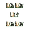 thumbnail image 2 of Injueey Decoración de letreros del Día de San Patricio, adornos para el hogar, diseño de escena, decoración de , letreros artesanales de , Type2 NO2, 2 of 6