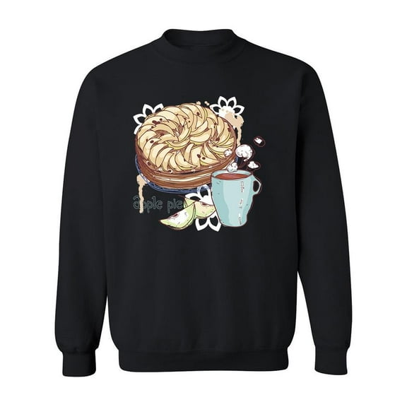 Pie And Tea Sweatshirt Men -Image by Shutterstock, Male 3X-Large