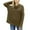 Khaki, variant on Women's Mock Turtleneck Sweater Fall Long Batwings Sleeve Casual Oversized Knit Pullover Women Slouchy Tunic Sweaters Tops