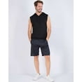thumbnail image 5 of Real Essentials 3 Pack: Mens Dry-Fit Active Hooded Tank Top - Workout Sleeveless Hoodie Drawstring (Available in Big & Tall), 5 of 7