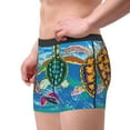 thumbnail image 4 of Bingfone Little Sea Turtles Men'S Underwear - Casual Stretch Boxer Briefs-Large, 4 of 9