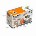 thumbnail image 5 of Solar Robot Building Kit STEM Gift for Boys Aged 8-13, DIY 7-in-1 Educational Science Building Toy, Solar or Battery Powered Robotic Set for Children Birthday with 92 Pieces, 5 of 6
