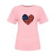 thumbnail image 4 of Fiudx Ofertas de La Semana Camiseta Básica de Verano de Manga Corta Informal para Mujer, Blusa con Estampado Del Día de La Independencia, Cuello Redondo, 4 of 4