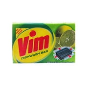 Vim Dishwash Bar With Plastic Coated- Lemon (200g Approx.) 106606