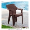 thumbnail image 4 of Silla Plásticos La Ardilla Rattan Cleo H81 Chocolate, 4 of 4