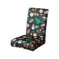 thumbnail image 5 of Christmas Stretch Chair Covers Set of 1 Removable Washable Dining Chair Protectors for Holiday Party Home Decor(C), 5 of 6