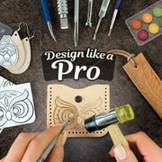 ArtSkills Leather Working Kit, Leather Tooling Kit with Tools, Leather Stamps, Leather for Crafts, Adult Project Kits, 80 pc