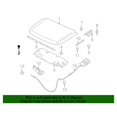 thumbnail image 2 of New Genuine Nissan / Infiniti Bumper-Hood 628407S00A / 62840-7S00A OEM, 2 of 10