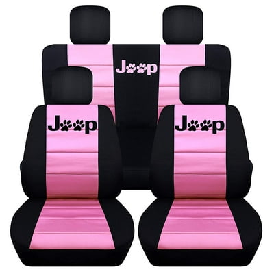Jeep wrangler paw print seat covers online
