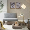 thumbnail image 2 of Martha Stewart Charlie 4-Sided Polyester Pet Bed with Removable in Brown, 2 of 3