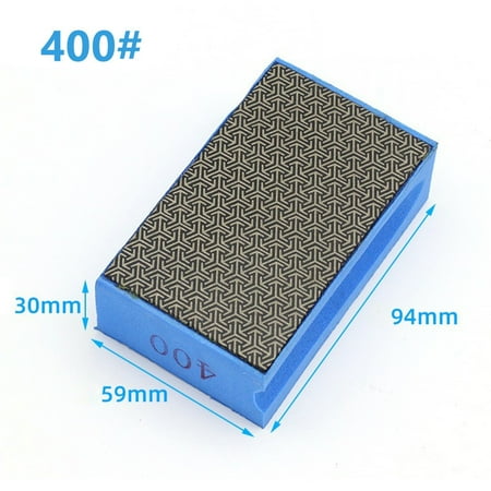 

GLFILL Diamond Polishing Hand Pads 90*55Mm For Granite Marble Glass Grinding Tools