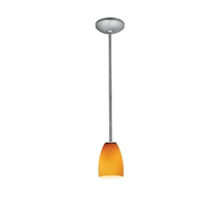 

Accesslighting 28069-4R-BS-OPL Sherry Rod Opal Glass Pendant- Brushed Steel