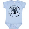 thumbnail image 3 of Inktastic I'm the Little Sister Girls Baby Bodysuit, 3 of 5