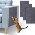 thumbnail image 2 of Cat Scratcher Cats Scratcher Pad Board Protection Trimmable Self-adhesive Carpet Corner Wall DIY Cat Scratch Mat  Sofa Protector, 2 of 10