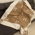 thumbnail image 3 of h Blanket Soft Fleece Throw Blanket: Soft Warm Portable Shawl Plush Throw Blanket Decorative Sofa Blanket for Home Decoration Leisure and Daily Use, 3 of 7