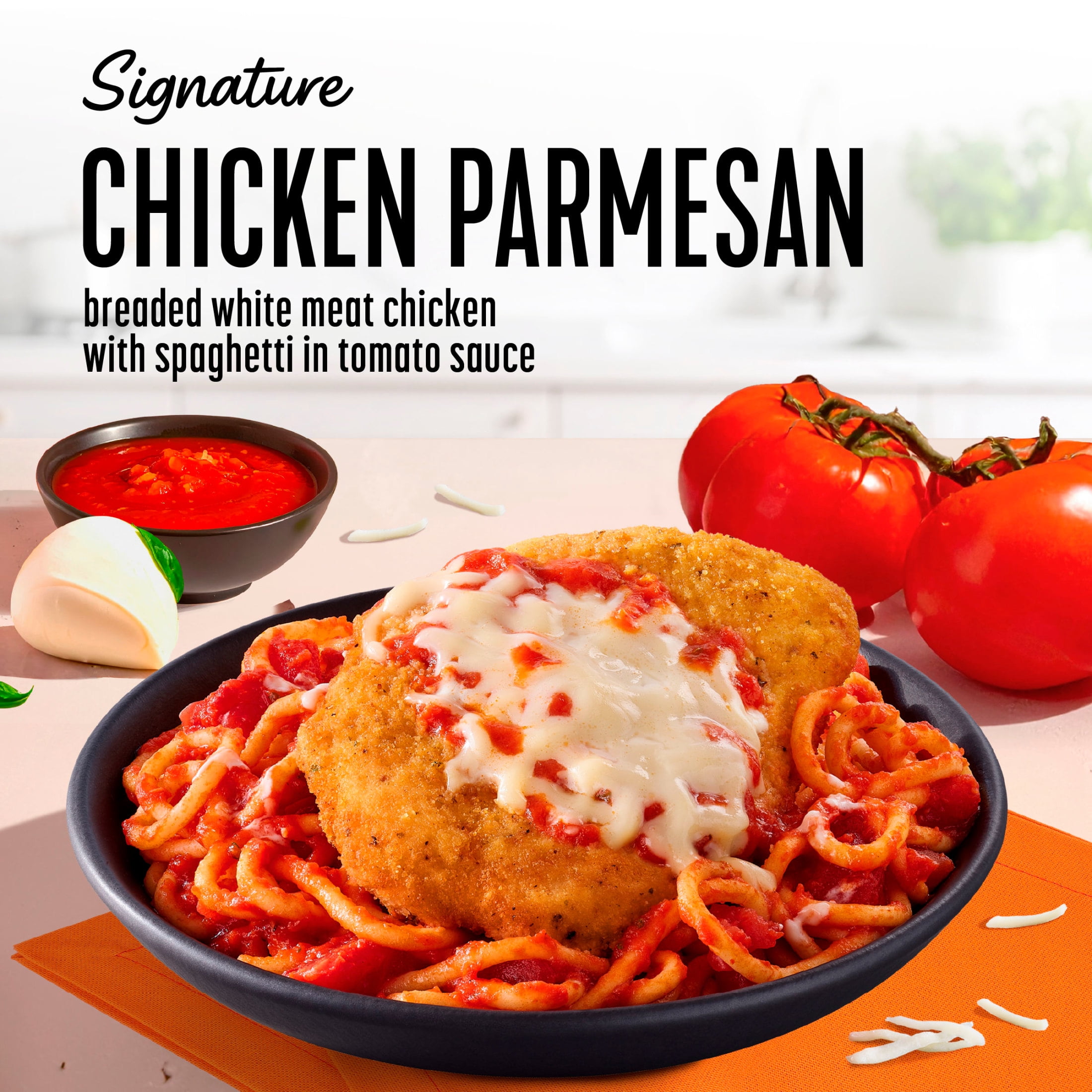 Lean Cuisine Chicken Parmesan Microwave Meals for Lunch or Dinner, 10.875 oz (Frozen)