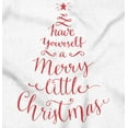 thumbnail image 2 of Have Yourself Merry Little Christmas Hoodie Sweatshirt Women Brisco Brands S, 2 of 6