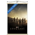 thumbnail image 3 of Marvel Eternals - Group Key Art Wall Poster with Wooden Magnetic Frame, 22.375" x 34", 3 of 3