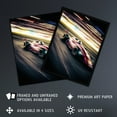 thumbnail image 3 of Motorsport F1 F2 Speed Blur Photo Action Shot Racing Fan For Him Man Cave Large Wall Art Poster Print Thick Paper 18X24 Inch, 3 of 5