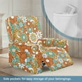 thumbnail image 3 of Kuiaobaty Hippe Flower Recliner Chair Cover Large Reclining Sofa Slipcover Dustproof Reclining Slipcover Breathable Recliner Couch Cover with Pocket for Pets Kids, 3 of 8