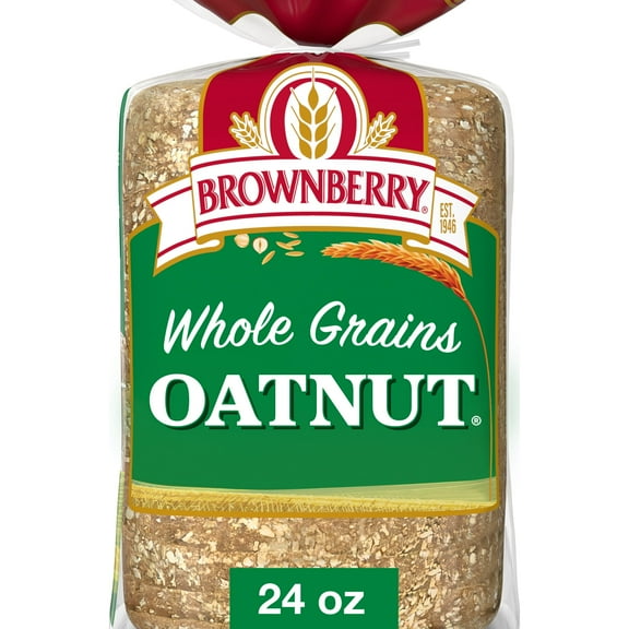 Brownberry Oatnut Bread, 24 oz, Multigrain Bread, Bag