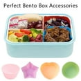 thumbnail image 2 of 4 Pcs Silicone Lunch Box Dividers, Bento Bundle Lunch Box Dividers For Kids Lunch Accessories A, 2 of 6