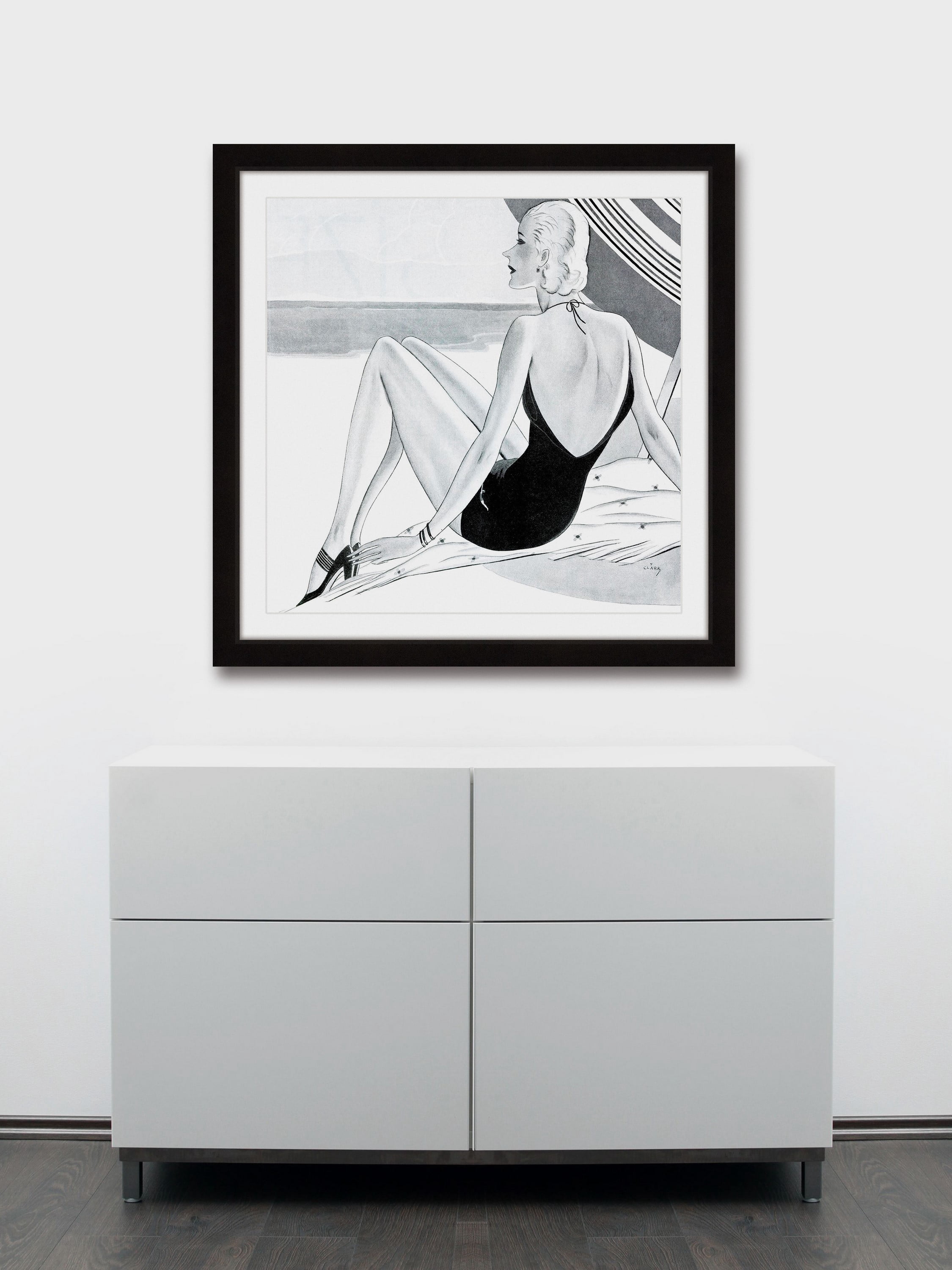 Marmont Hill Printed Figures Sketches Framed Art Prints