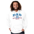 thumbnail image 4 of Fathers Day Commander in Chief Dad Hoodie Hooded Sweatshirt Men Brisco Brands L, 4 of 6