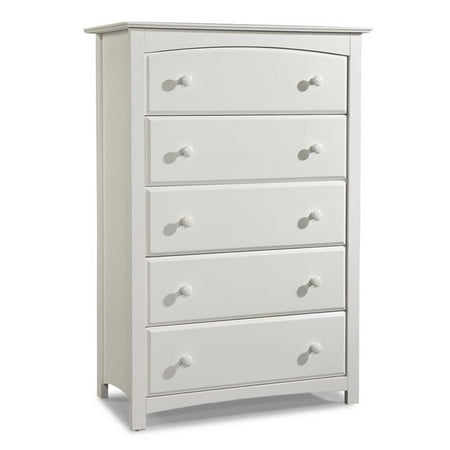 Kingfisher Lane 5 Drawer Dresser In White Walmart Com