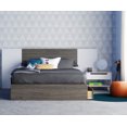 thumbnail image 1 of Interval 4 Piece Full Size Bedroom Set  Bark Grey and White, 1 of 8