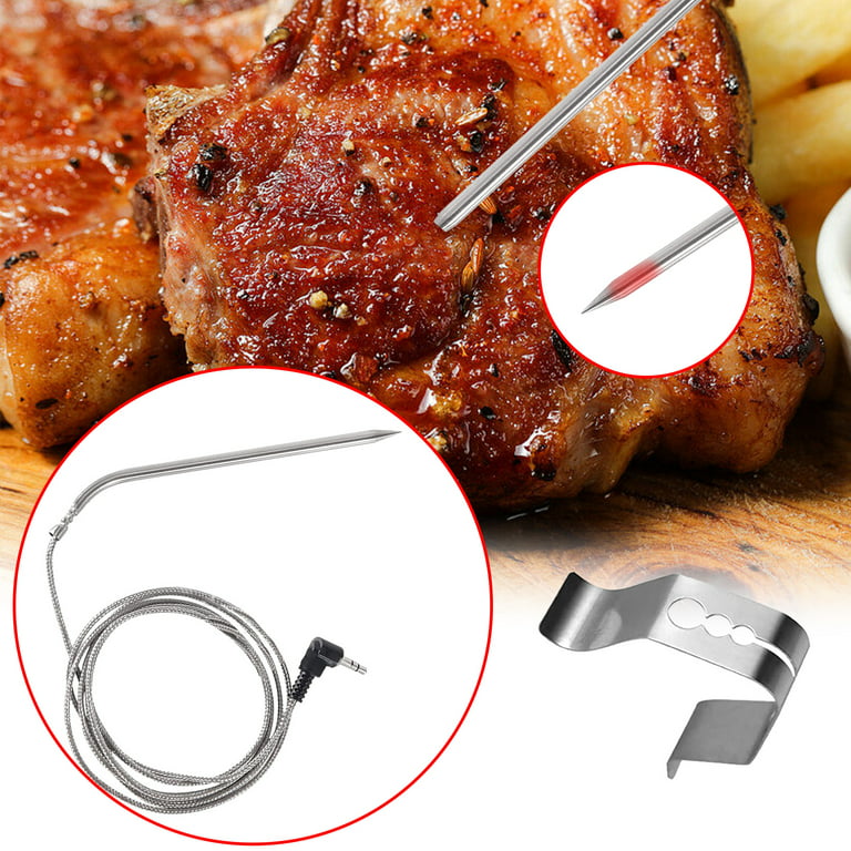 2pcs meat probe set for replacing the Pit Boss particle grille and