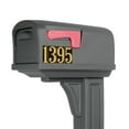 thumbnail image 3 of Hy-Ko 2" Vinyl Black and Gold Self-Adhesive Number & Symbol Kit, 0-9 Included, 3 of 11