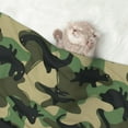 thumbnail image 2 of Rocae Camouflage Dinosaur for Pet Blanket Dog Blanket Cat Blanket Soft Sleep for Small Medium Pet-Medium, 2 of 8