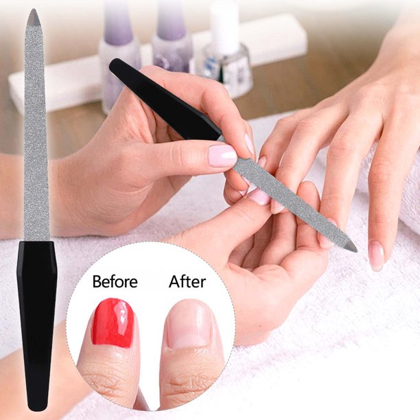 Hot6sl Ofertas de La Semana Lima de Uñas Doble Cara para Cuidado Diario de Las Uñas, Fácil de Limpiar