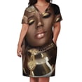 thumbnail image 2 of Vestido holgado con bolsillos de Reina África vestido de verano para mujer vestidos de lujo para mujer vestidos de fiesta para mujer 2025, 2 of 6