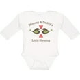 thumbnail image 3 of Inktastic Mommy & Daddy's Little Blessing Boys or Girls Long Sleeve Baby Bodysuit, 3 of 5